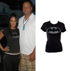 Batman T-shirt Ase Seen On Megan Fox